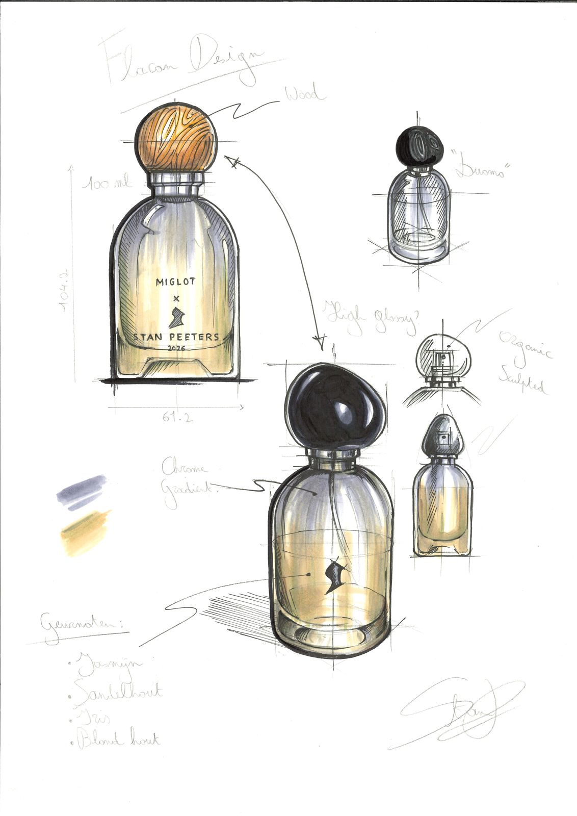 Wat gebeurt er wanneer een modeontwerper een parfum creëert?